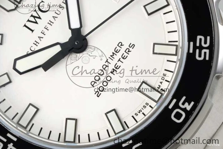 MIROTIME 0119 Youthful Aquatimer Automatic SS RSF 1:1 Best Edition White Black Dial on SS Bracelet A 7070